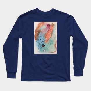 Sea Life on Mars Long Sleeve T-Shirt